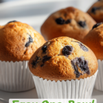 One-Bowl Blueberry Muffins Recipe