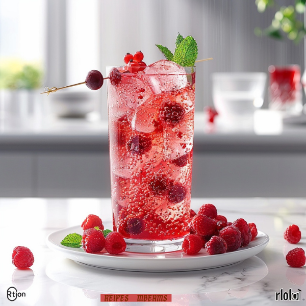 Berry Hibiscus Fizz