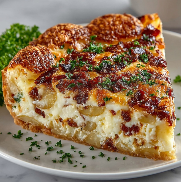 Potato Bacon Pie