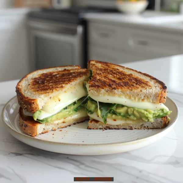 Creamy Avocado Grilled Cheese