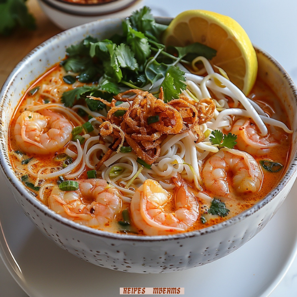 Shrimp Laksa Soup