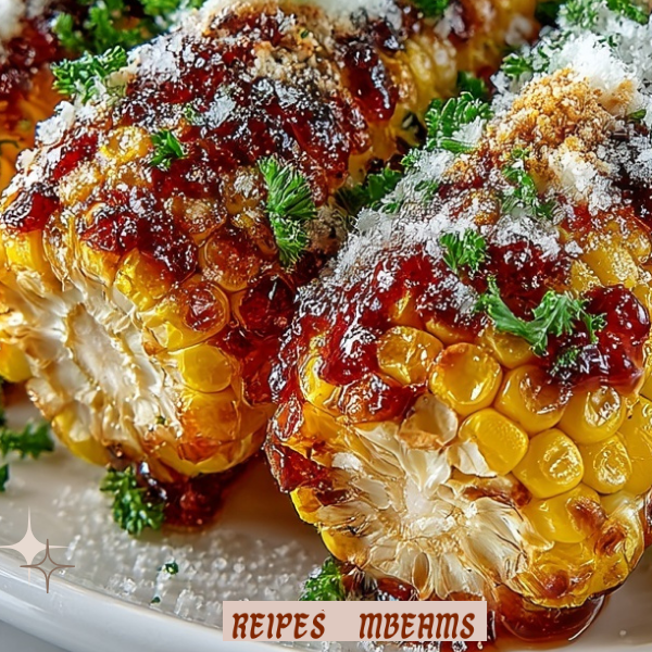 Parmesan‑Garlic Corn Ribs on the Grill