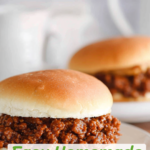 Homemade Sloppy Joes Recipe