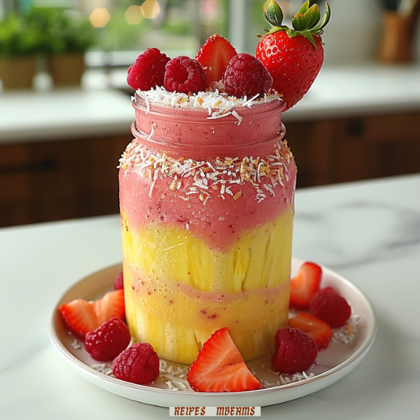 Anti-Inflammation Pineapple Pink Smoothie