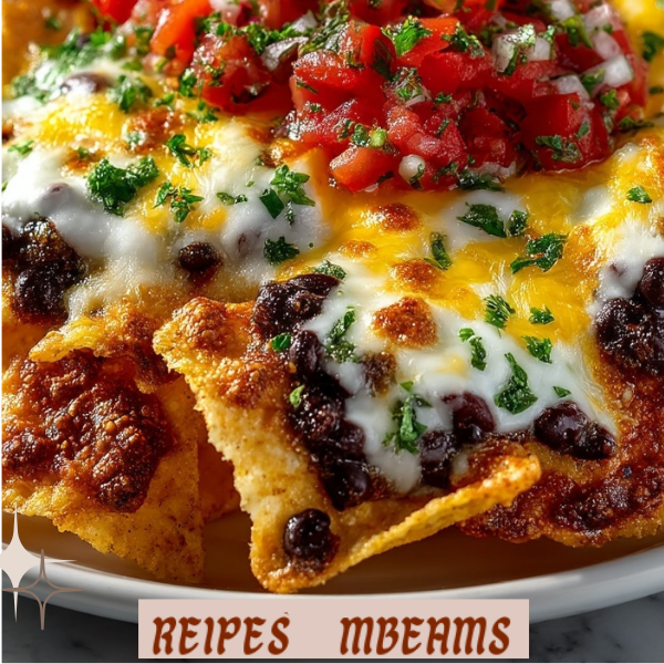 Oven‑Baked Chicken Nachos with Fresh Salsa