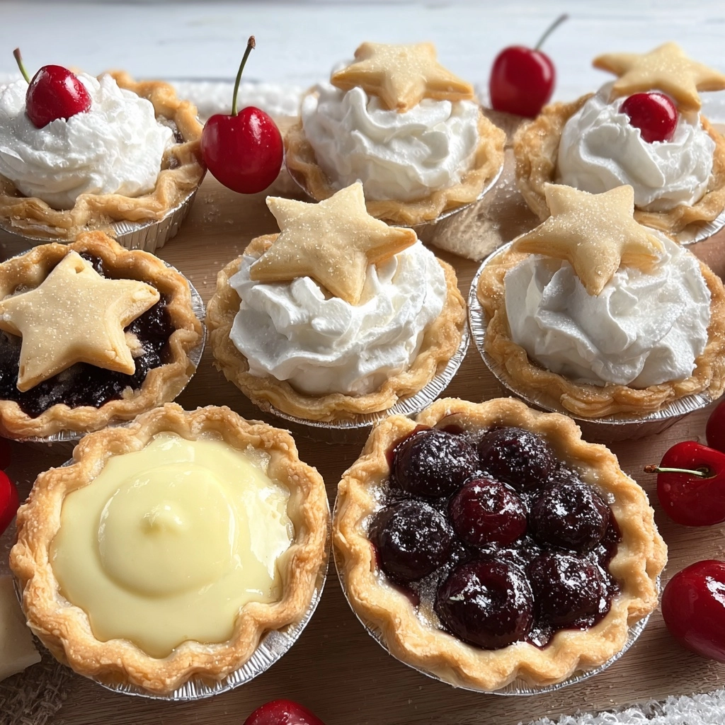 Mini Cherry & Key Lime Pies Recipe
