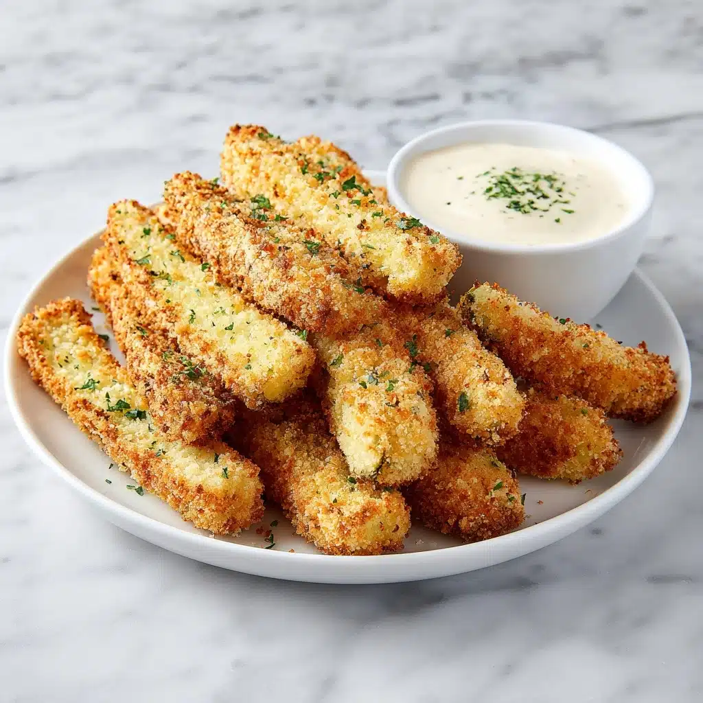 Crispy Fried Pickle Spears with Ranch Recipe