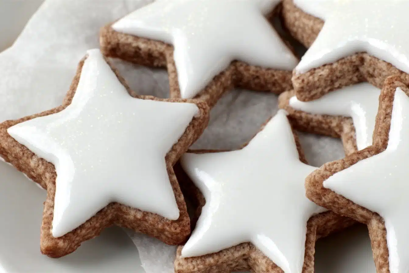 German Cinnamon Star Cookies Recipe