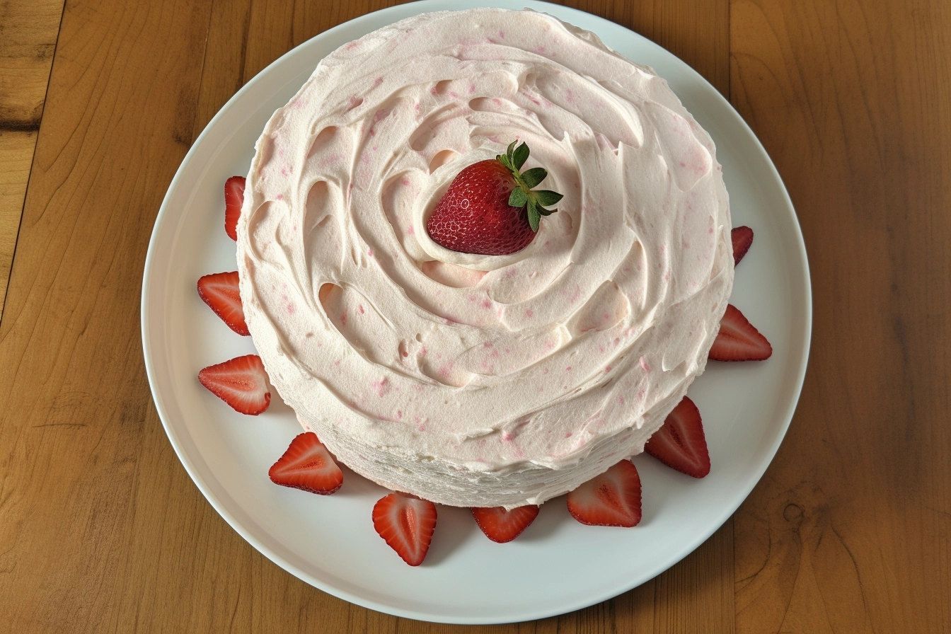 Strawberry Shortcake Layer Cake Recipe