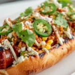 Elote Banh Mi Hot Dog Recipe