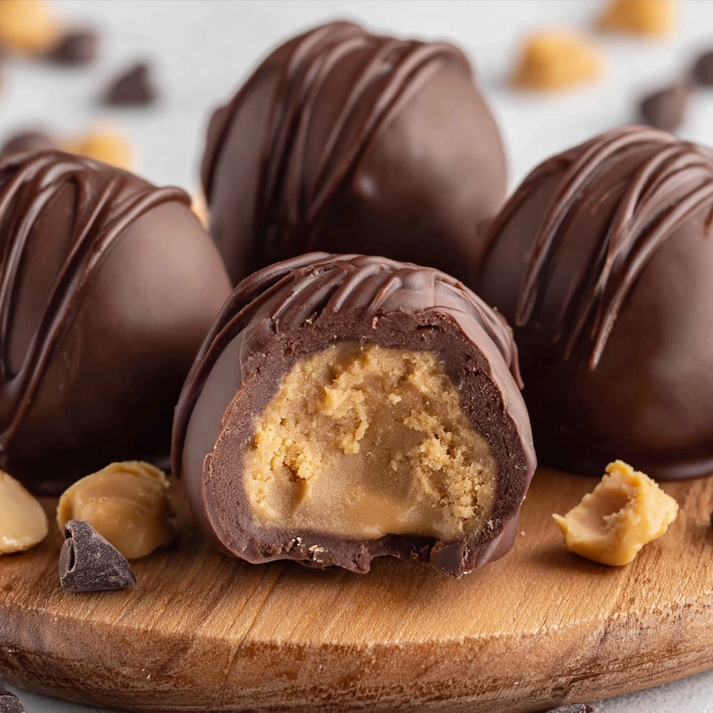 Rice Krispie Peanut Butter Balls Recipe - Recipe Image