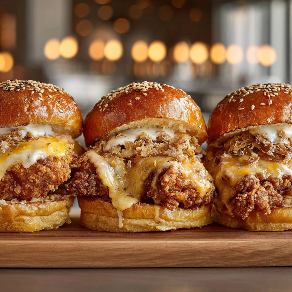 Bang Bang Chicken Sliders Recipe - Recipe Image