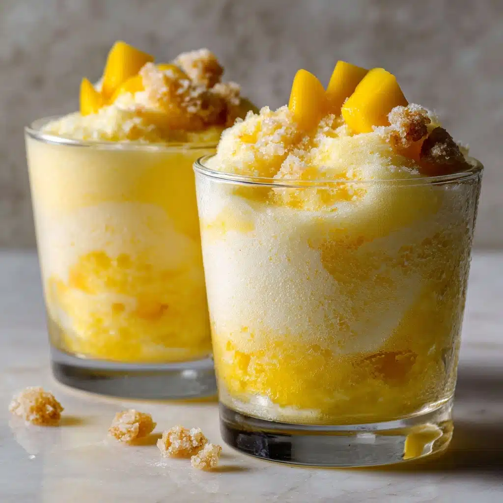 Mango-Ginger Sorbet Float Recipe 5 Mango-Ginger Sorbet Float Recipe - Recipe Image