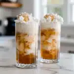. Root Beer Float with Salted Caramel Ice Cream