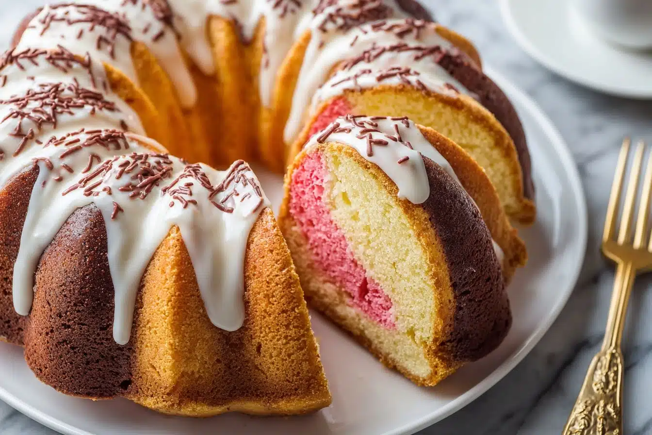 Neapolitan Pound Cake Recipe