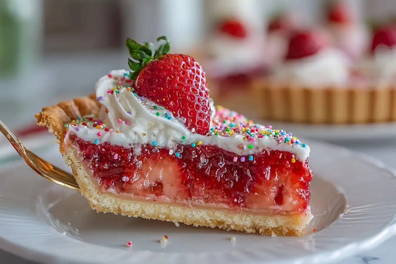 Strawberry Pop Tart Pie Recipe - Recipe Image