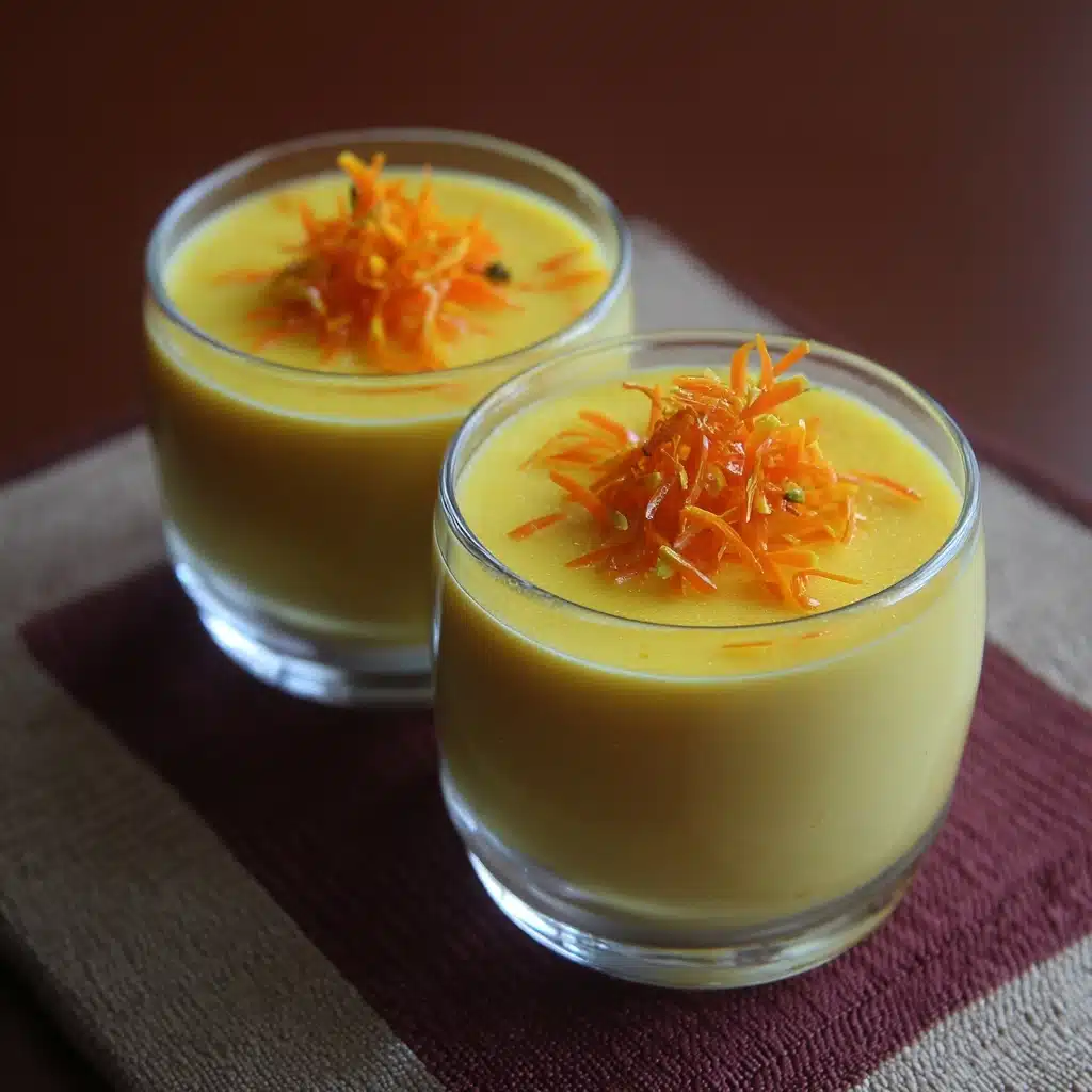 Easy & Creamy Mango Pudding Recipe - Recipe Image