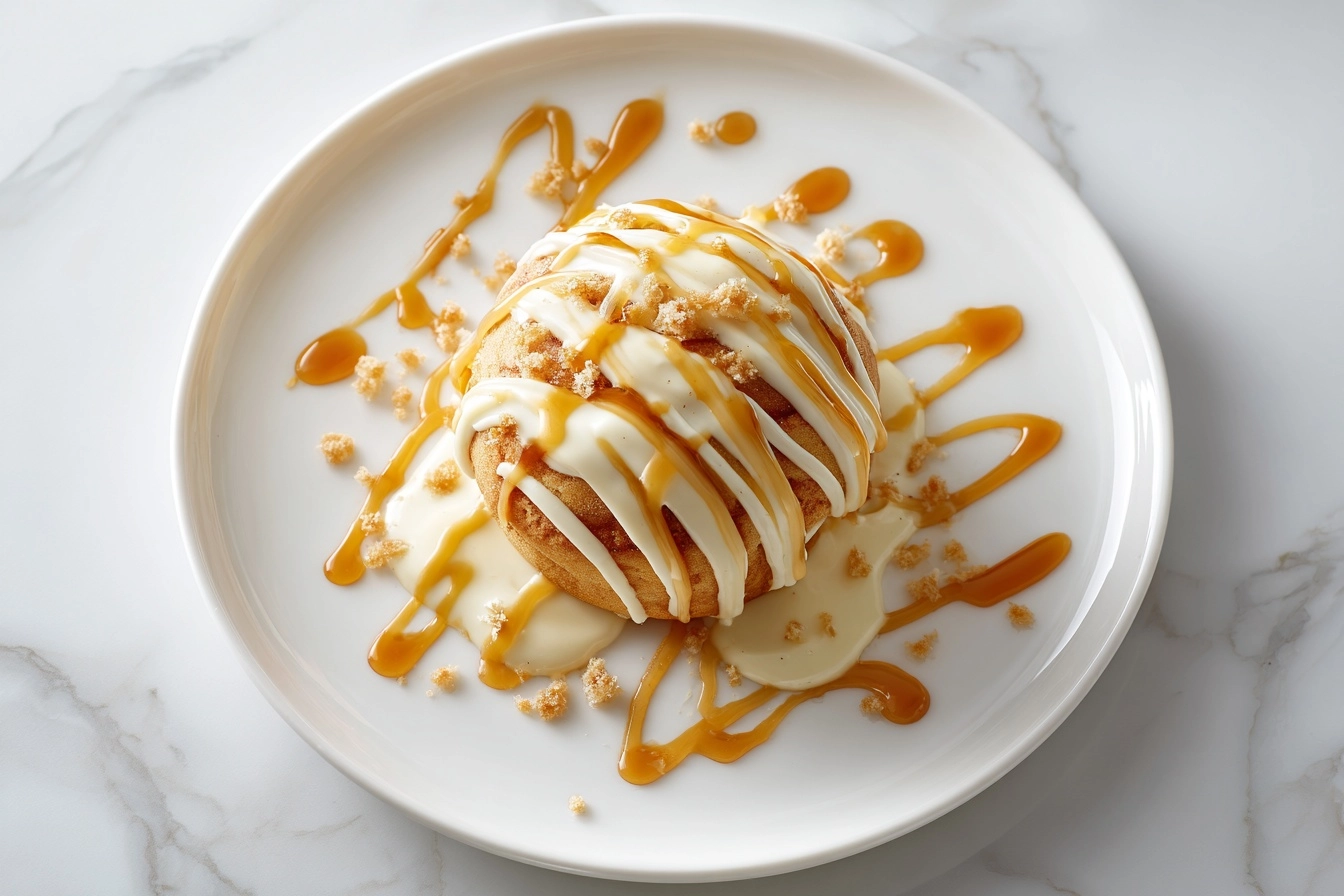 Honey Bun Cookies with Sweet Vanilla Glaze Recipe - Recipe Image