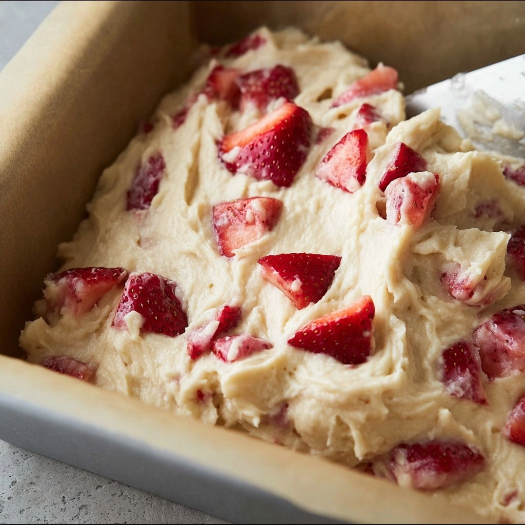 Strawberry Lemon Blondies - Recipe Image