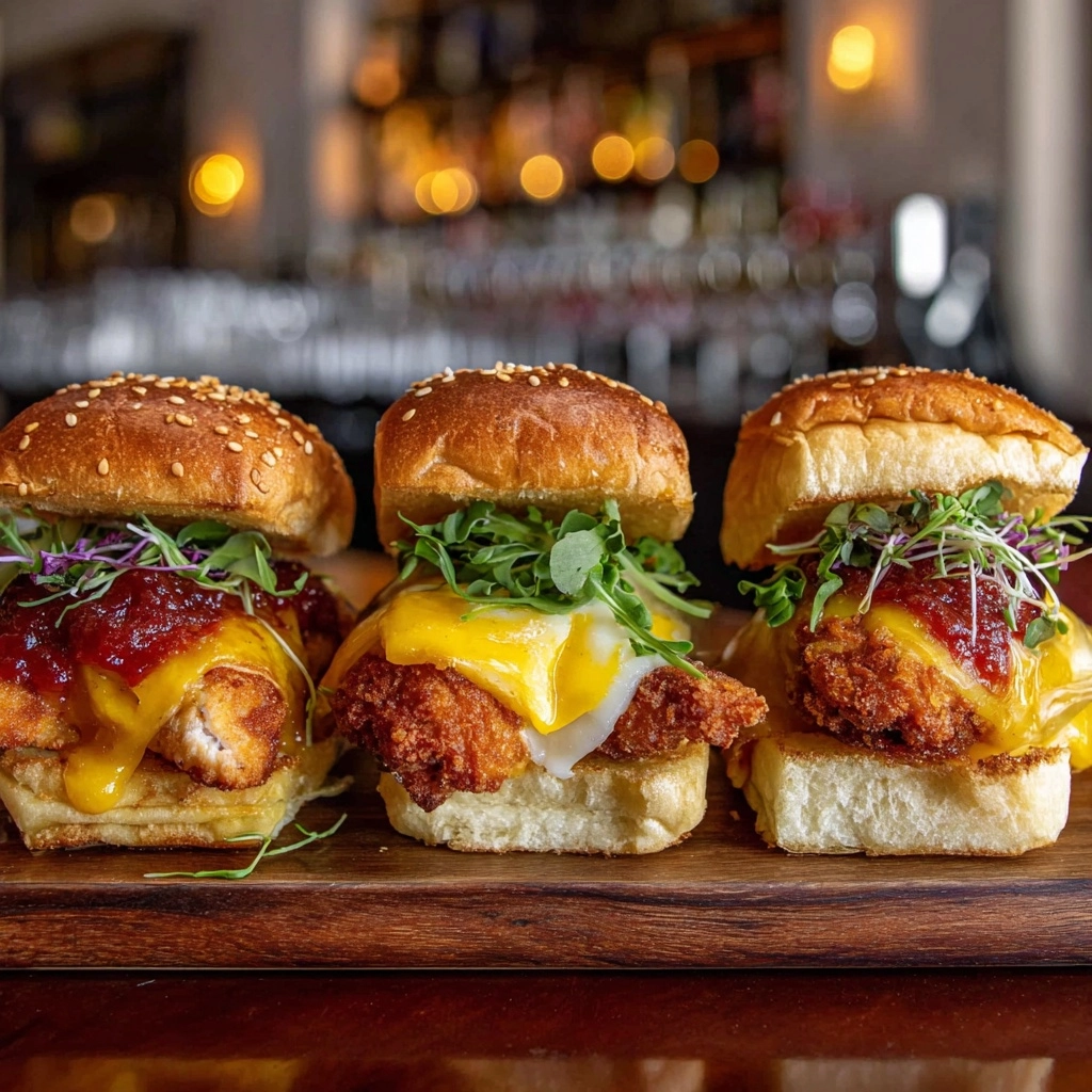 Bang Bang Chicken Sliders Recipe