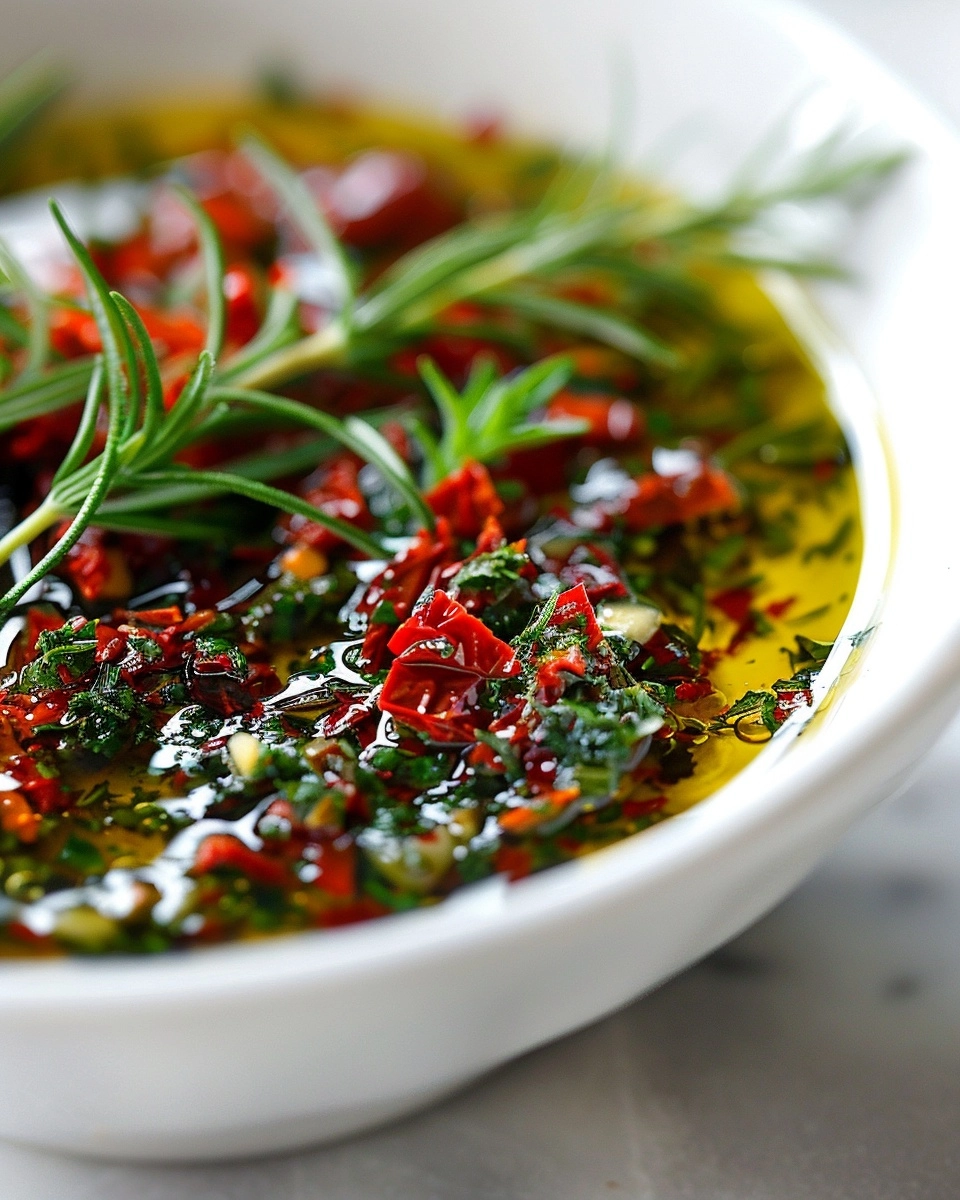 Herb-Infused Bread Dipping Oil Recipe - Recipe Image
