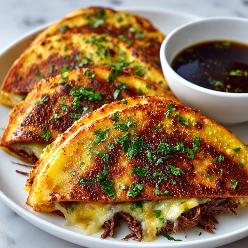 Quesabirria Tacos with Melty Cheese & Rich Consomé Recipe