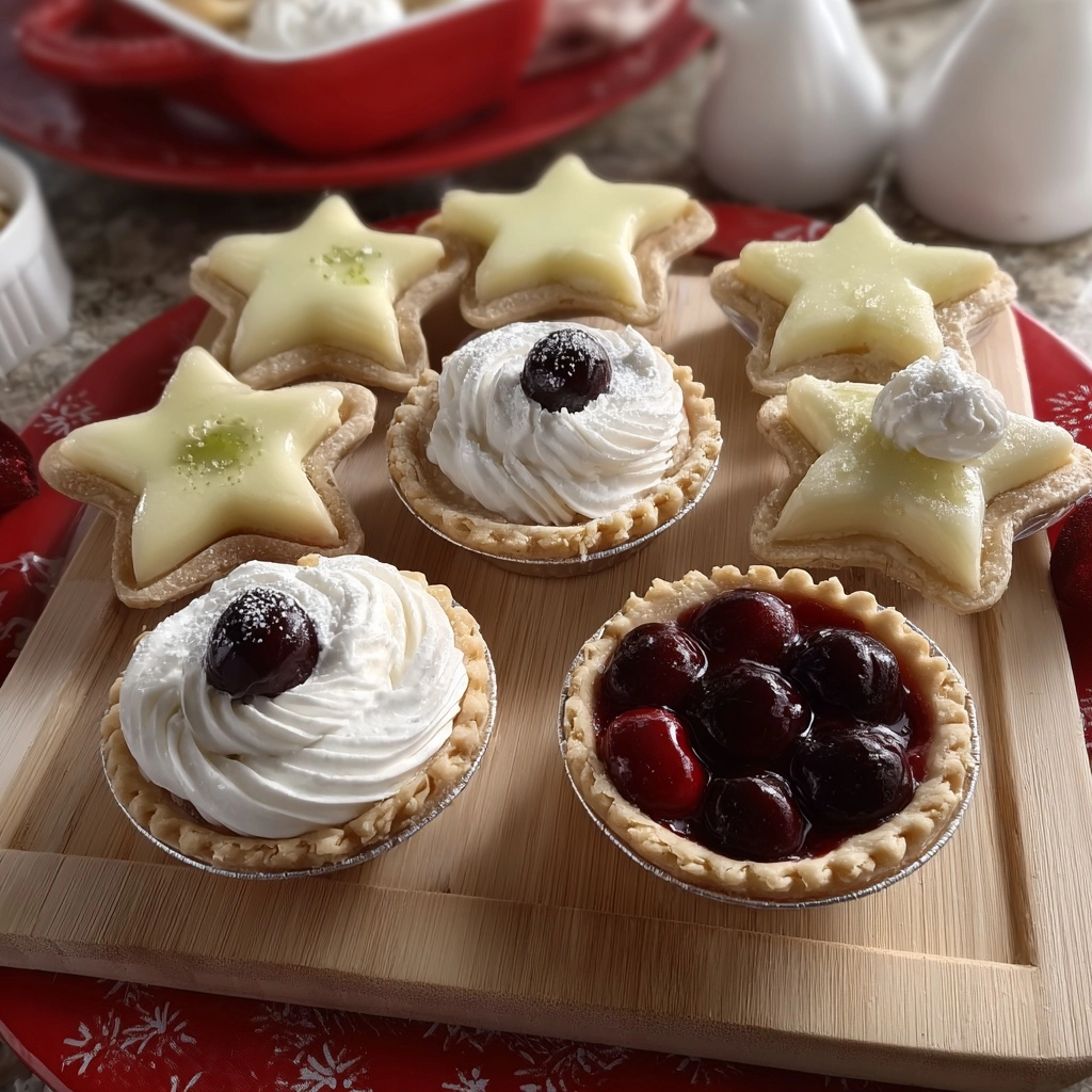 Mini Cherry & Key Lime Pies Recipe 5 Mini Cherry & Key Lime Pies Recipe - Recipe Image