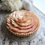 Rose Apple Tart with Rose Water Recipe