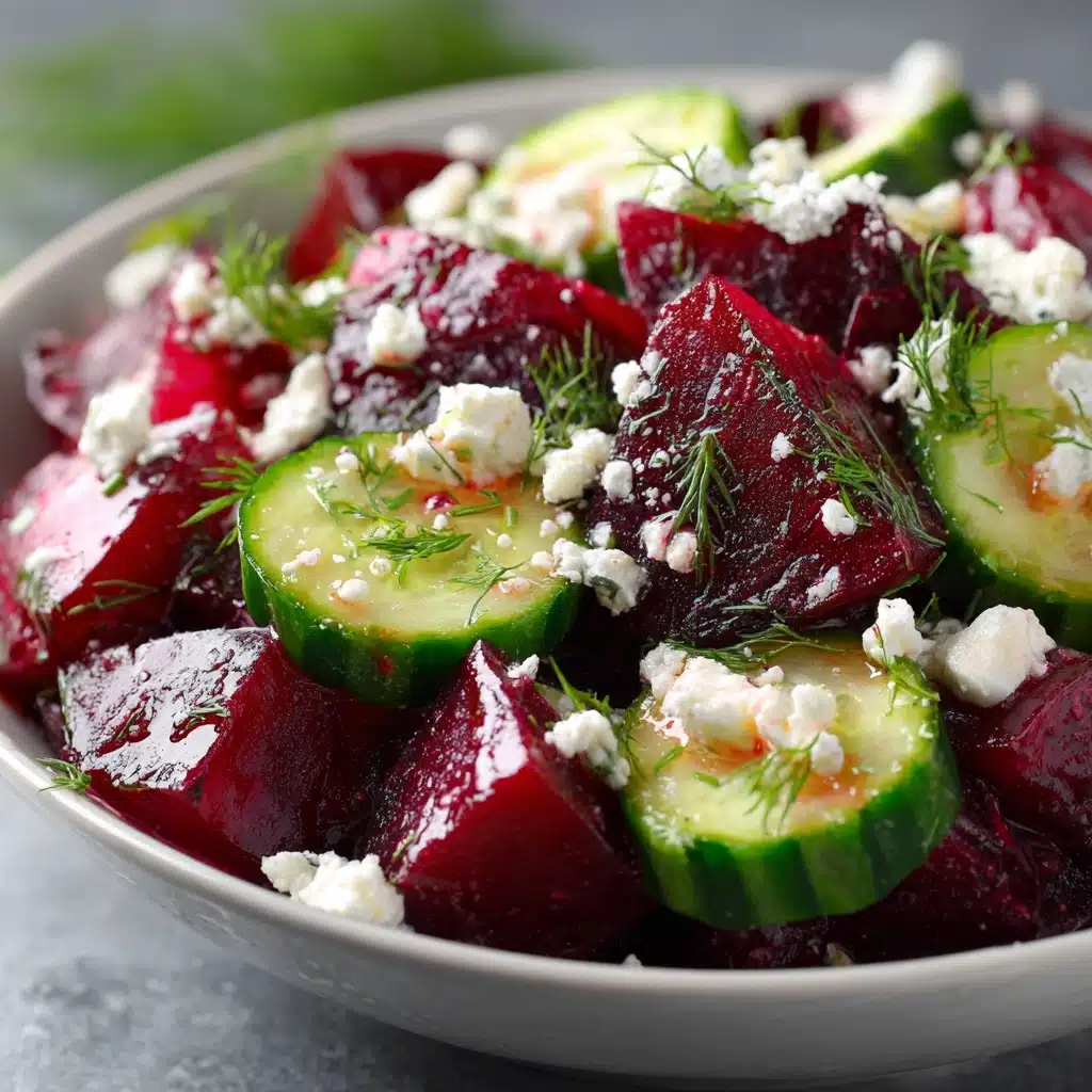 Beet Salad with Feta, Cucumbers, and Dill Recipe 6 Beet Salad with Feta, Cucumbers, and Dill Recipe - Recipe Image