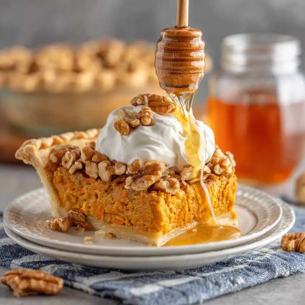 Honey Carrot Pie - Recipe Image