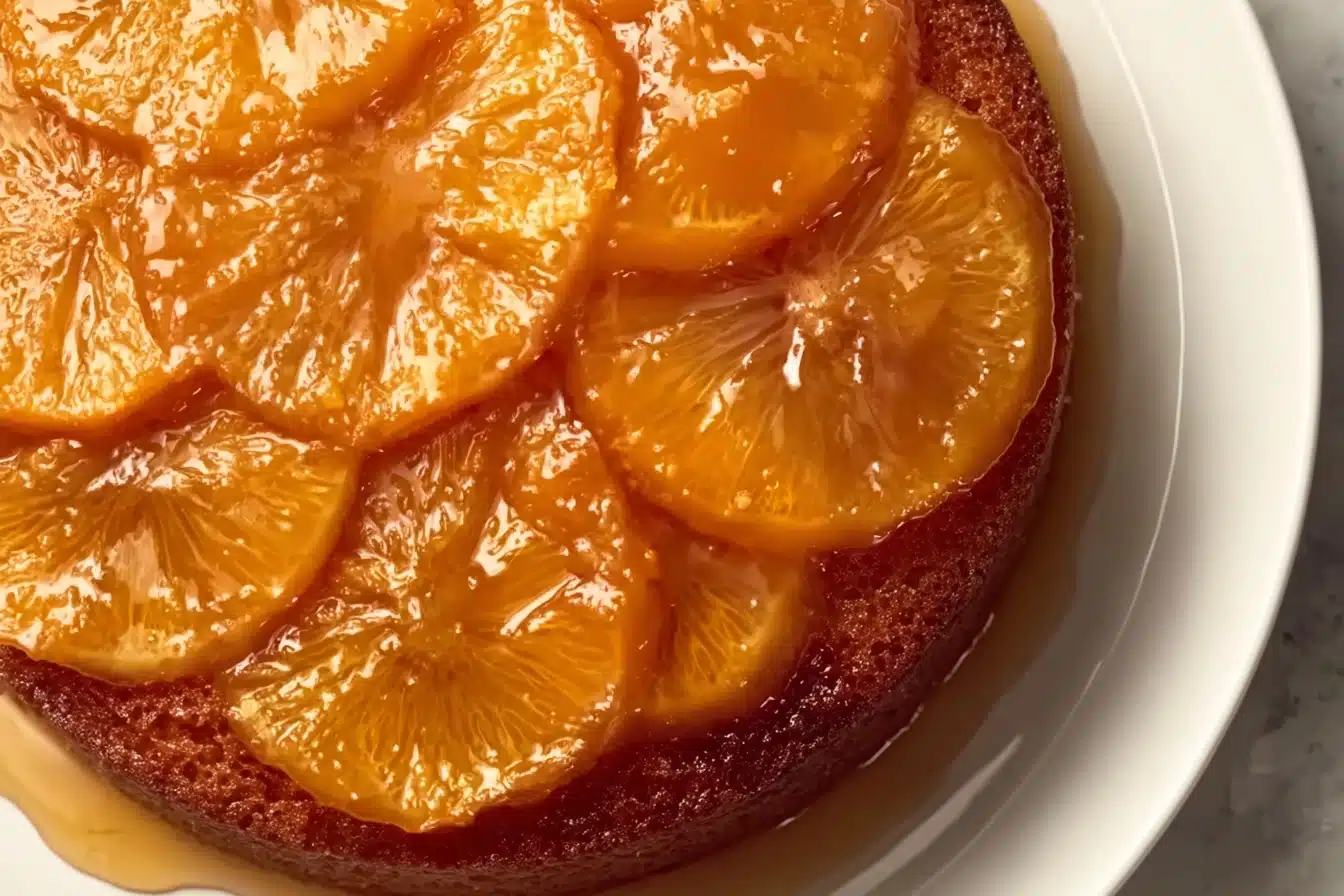 Orange Cardamom Olive Oil Cake Recipe - Recipe Image