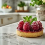 Raspberry & Pistachio Tart Recipe