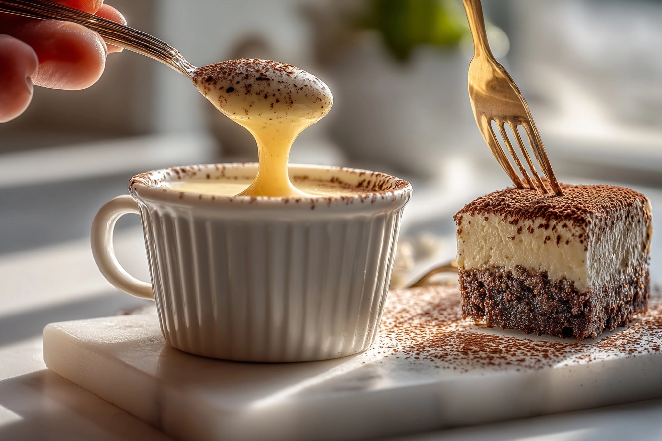 Zabaione & Tiramisu Duo Recipe - Recipe Image