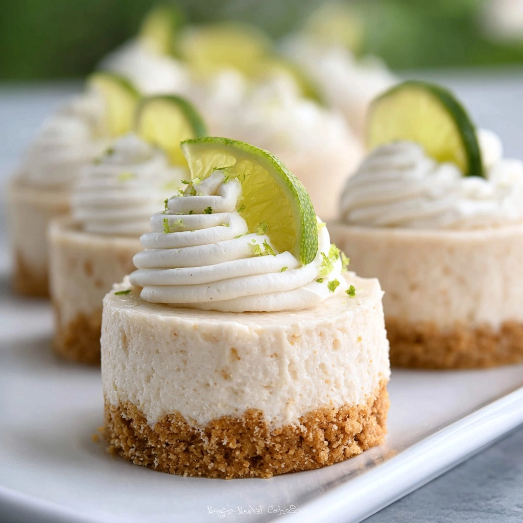 Easy Mini No Bake Key Lime Pie Recipe - Recipe Image