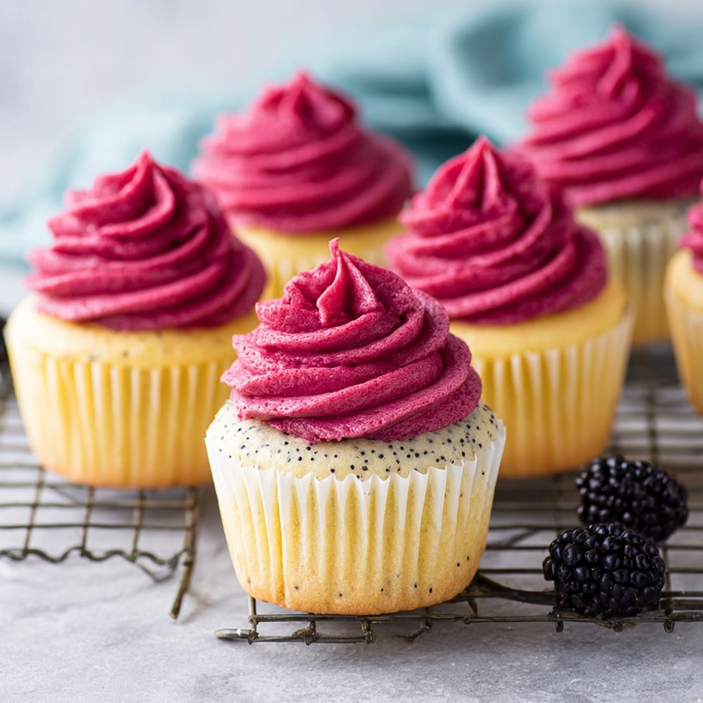 Lemon Poppy Seed Cupcakes Recipe