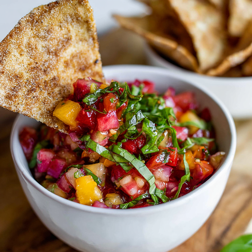 Fruit Salsa Recipe 6 Fruit Salsa Recipe - Recipe Image