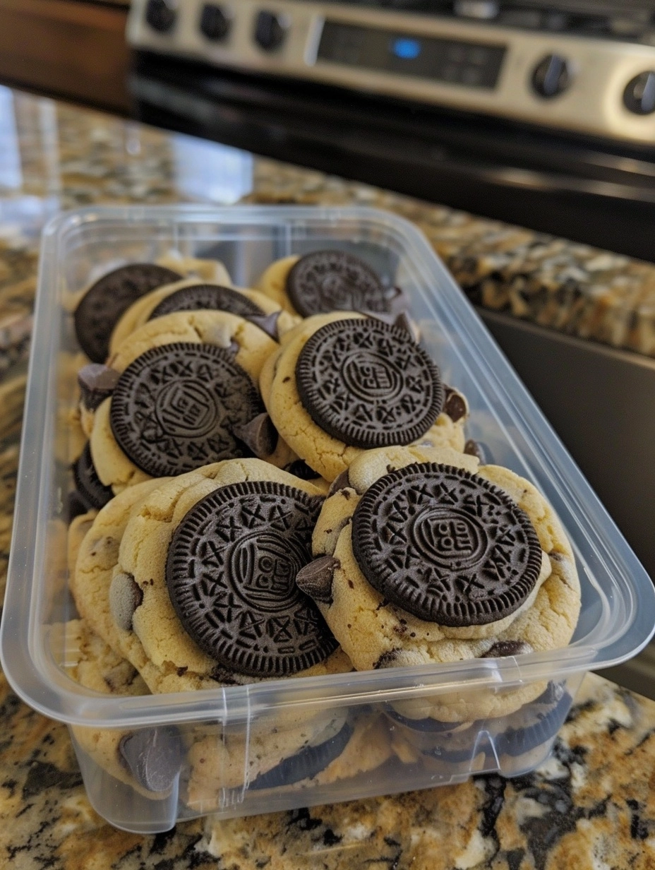 Oreo Chocolate Chip Cookies Recipe 6 Oreo Chocolate Chip Cookies Recipe - Recipe Image