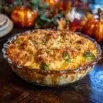 Halloween Broccoli, Rice, Cheese, and Chicken Casserole Recipe