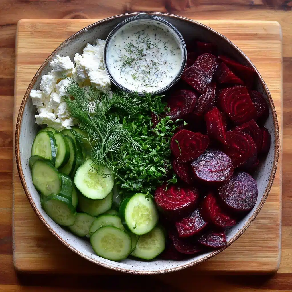 Beet Salad with Feta, Cucumbers, and Dill Recipe 5 Beet Salad with Feta, Cucumbers, and Dill Recipe - Recipe Image
