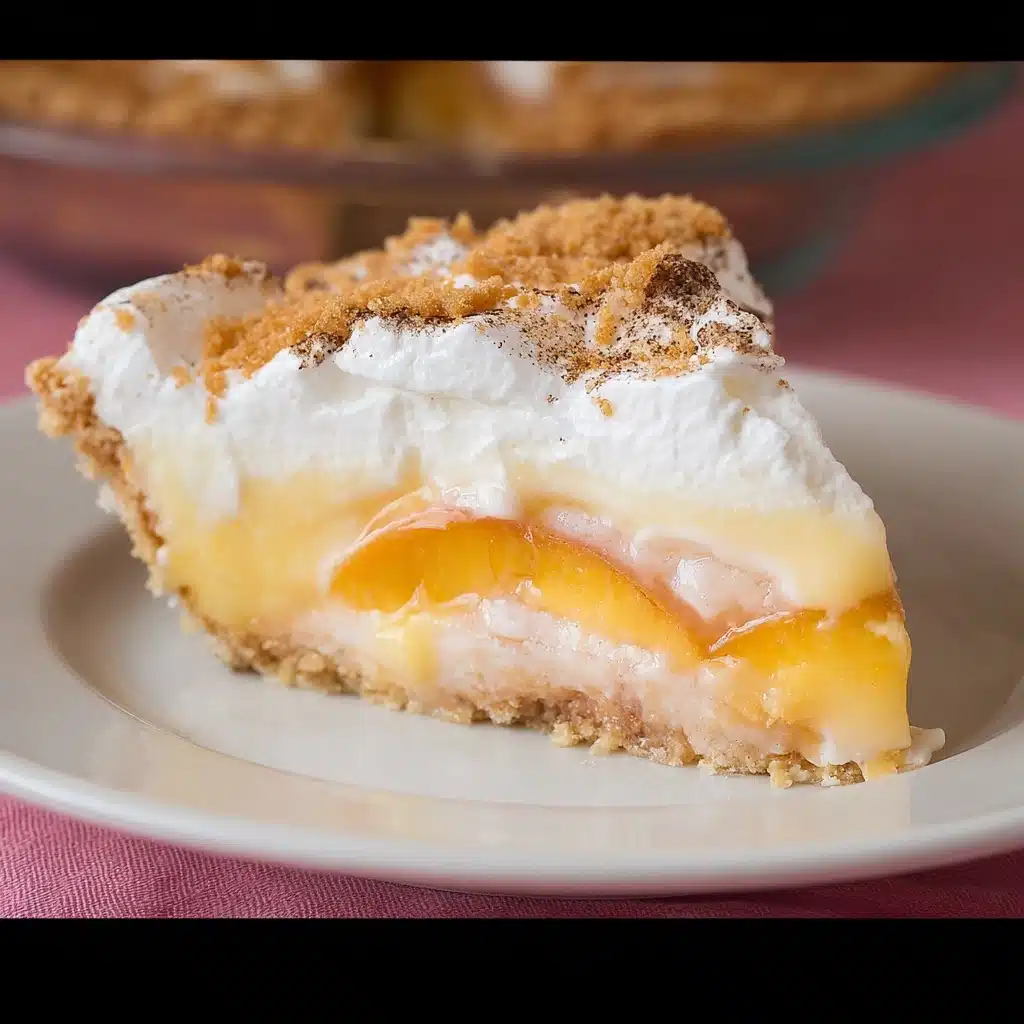 Award-Winning Peaches & Cream Pie Recipe - Recipe Image