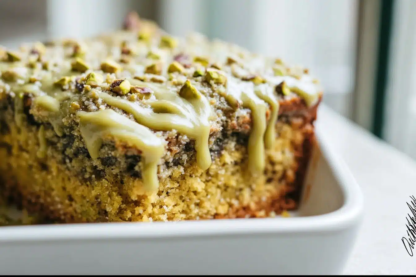 Vegan Pistachio Coffee Cake Recipe