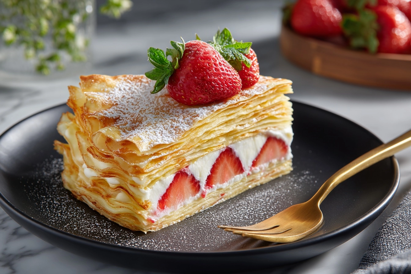 Creamy Pancake Cake Recipe