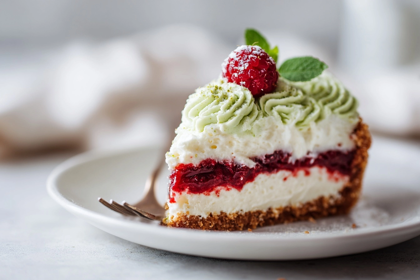 Raspberry & Pistachio Tart Recipe - Recipe Image