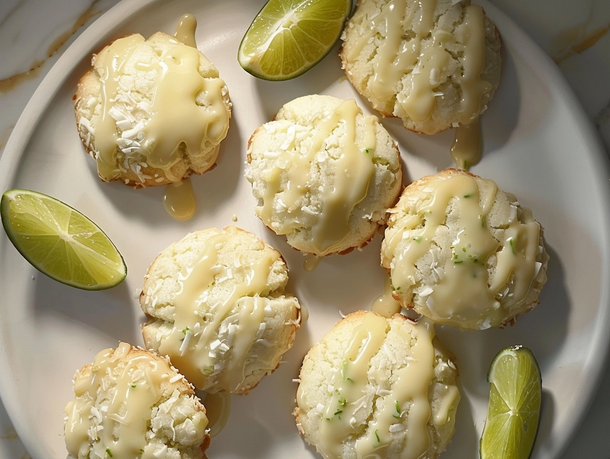 Coconut Lime Cookies Recipe - Recipe Image