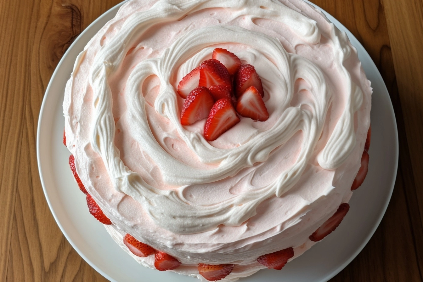 Strawberry Shortcake Layer Cake Recipe - Recipe Image