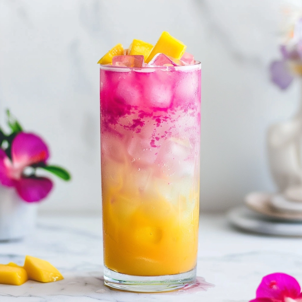 Vibrant Mango Hibiscus Tea Recipe
