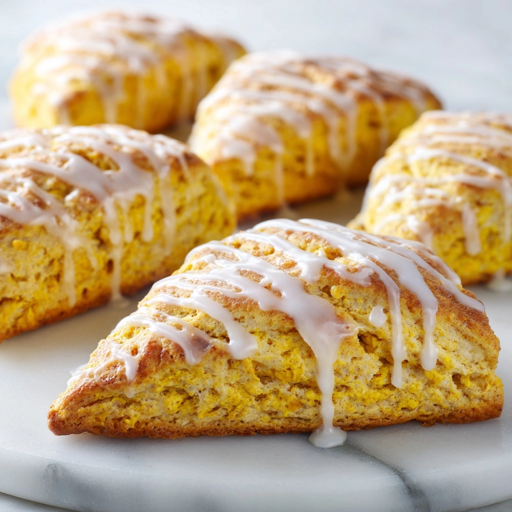 Iced Pumpkin Scones with Cinnamon Glaze Recipe 4 Iced Pumpkin Scones with Cinnamon Glaze Recipe - Recipe Image