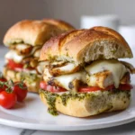 Chicken Pesto Sandwiches Recipe