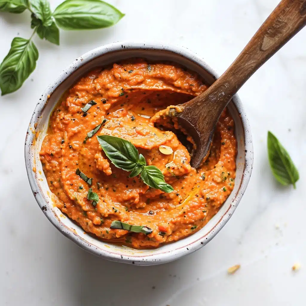 Sicilian Tomato Pesto (Pesto alla Trapanese) Recipe 4 Sicilian Tomato Pesto (Pesto alla Trapanese) Recipe - Recipe Image
