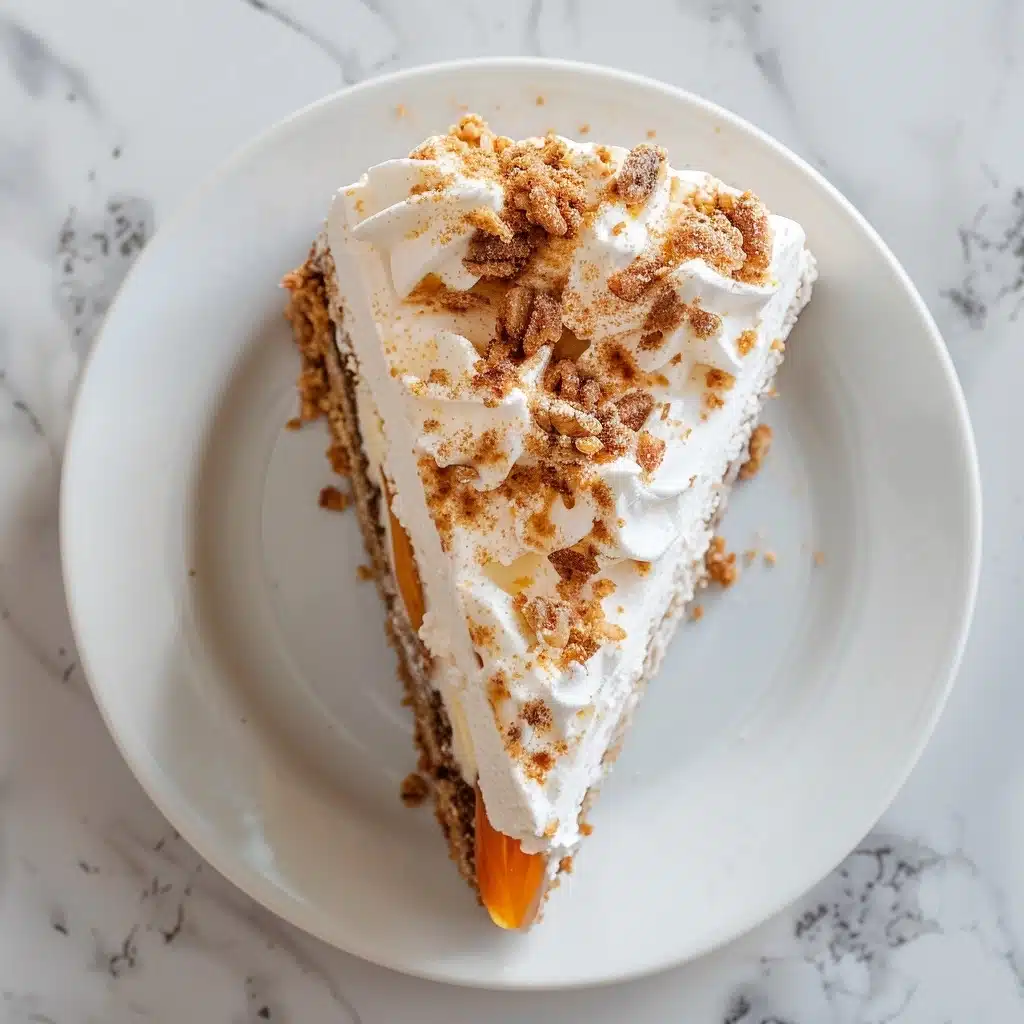 Christmas Walnut Cake with Caramel and Marshmallow Frosting Recipe